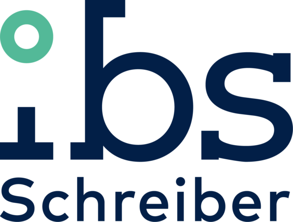 Ibs schreiber logo cmyk blau