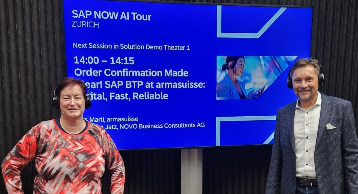 SAP NOW NOVO Business Consultants AG armasuisse